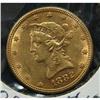 Image 2 : 1882 $10 U.S. LIBERTY GOLD COIN