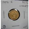 1856-S $2 ½ U.S. LIBERTY GOLD COIN