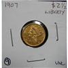 1907 $2 ½ U.S. LIBERTY GOLD COIN