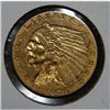 Image 2 : 1908 $2 ½ U.S. INDIAN GOLD COIN