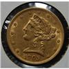 Image 2 : 1905-S $5 U.S. LIBERTY GOLD COIN