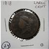 1818 CORONET HEAD LARGE CENT