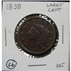 1838 CORONET HEAD LARGE CENT
