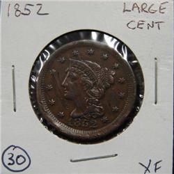 1852 BRAIDED HAIR LARGE CENT