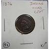 1876 INDIAN HEAD CENT