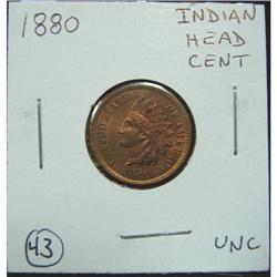 1880 INDIAN HEAD CENT