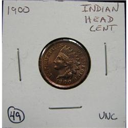 1900 INDIAN HEAD CENT