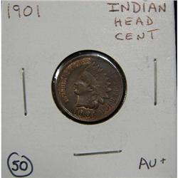 1901 INDIAN HEAD CENT