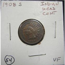 1908-S INDIAN HEAD CENT