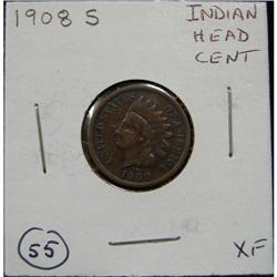 1908-S INDIAN HEAD CENT