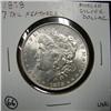 Image 1 : 1878 MORGAN SILVER DOLLAR 7 TAILFEATHERS