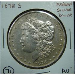 1878-S MORGAN SILVER DOLLAR