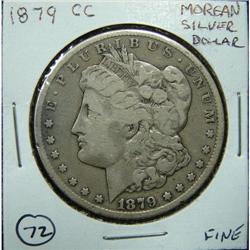 1879-CC MORGAN SILVER DOLLAR