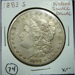 1883-S MORGAN SILVER DOLLAR