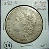 Image 1 : 1883-S MORGAN SILVER DOLLAR