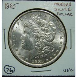 1885 MORGAN SILVER DOLLAR