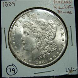 1889 MORGAN SILVER DOLLAR