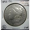 1893-CC MORGAN SILVER DOLLAR