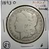1893-O MORGAN SILVER DOLLAR