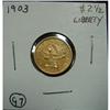1903 $2 ½ U.S. LIBERTY GOLD COIN