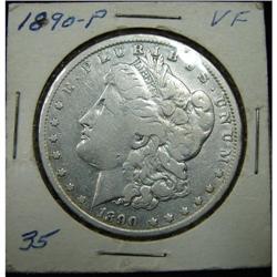 1890 MORGAN SILVER DOLLAR