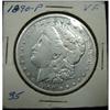 Image 1 : 1890 MORGAN SILVER DOLLAR