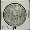 Image 1 : 1901 MORGAN SILVER DOLLAR