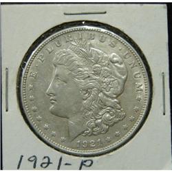 1921 MORGAN SILVER DOLLAR
