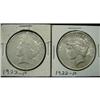 Image 1 : 1922 PEACE DOLLARS