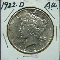 1922-D PEACE DOLLAR