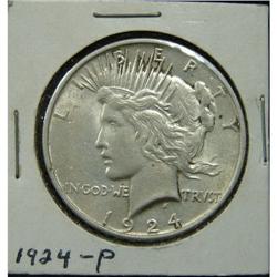 1924 PEACE DOLLAR