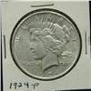 Image 1 : 1924 PEACE DOLLAR