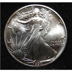 1990 AMERICAN EAGLE SILVER DOLLAR