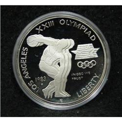 1983 OLYMPIC SILVER DOLLAR
