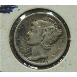 1945-S U.S. MERCURY DIME