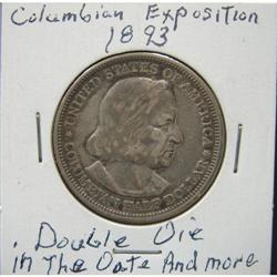 1893 COLUMBIAN EXPOSITION HALF DOLLAR