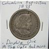 Image 1 : 1893 COLUMBIAN EXPOSITION HALF DOLLAR