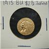1915 $2 ½ U.S. INDIAN GOLD COIN