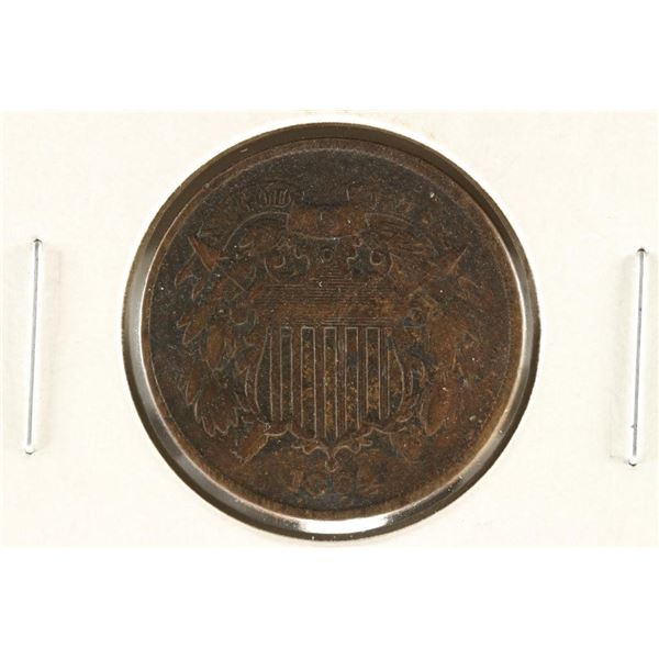 1864 TWO CENT PIECE