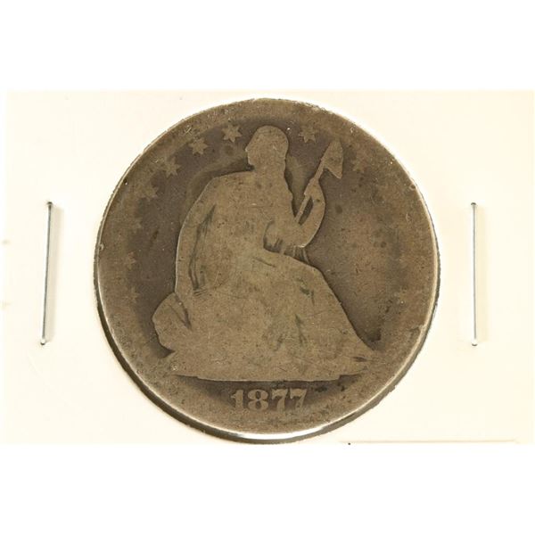 1877-S SEATED LIBERTY HALF DOLLAR