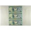 Image 2 : 3-PIECES CENTRAL BANK OF IRAQ 500 DINARS CRISP UNC
