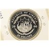 Image 2 : 2000 LIBERIA SILVER PROOF $20 WOODROW WILSON