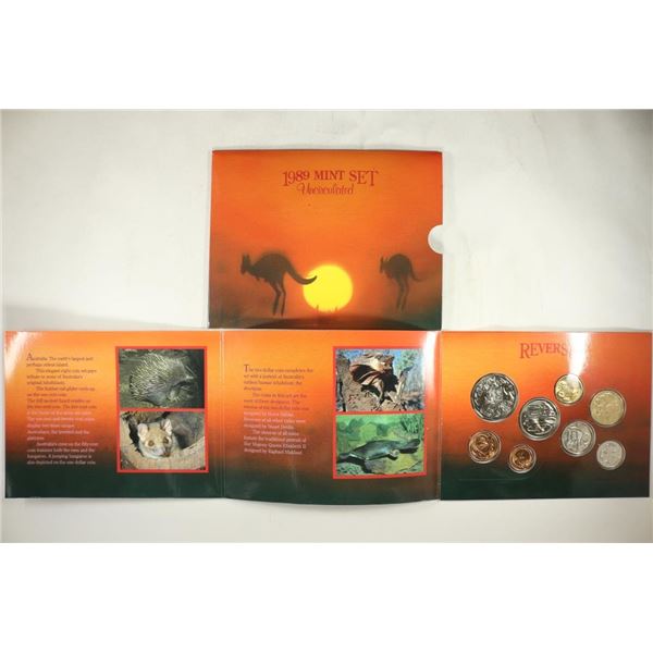 1989 ROYAL AUSTRALIAN MINT UNC MINT SET