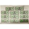 Image 1 : 11 PIECES OF CHINESE HEAVEN / HELL BANK NOTES