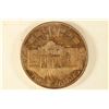 Image 2 : 1 1/4'' BRONZE TOKEN 1845 TEXAS PENNY "THE ALAMO"