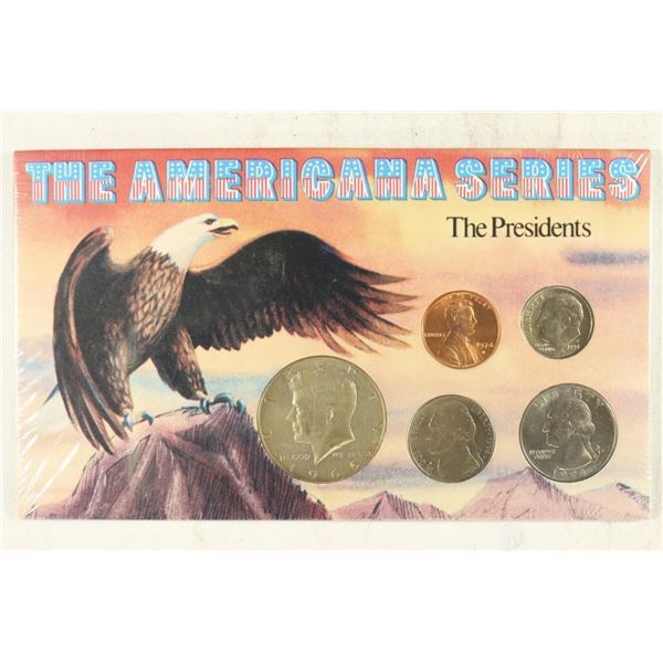 AMERICANA SERIES THE PRESIDENTS CONTAINS: