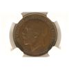 Image 1 : 1916 GREAT BRITAIN HALF PENNY NGC F12 BN