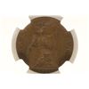 Image 2 : 1916 GREAT BRITAIN HALF PENNY NGC F12 BN