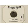 Image 3 : 337-361 A.D. CONSTANTIUS II ANCIENT COIN
