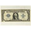 Image 1 : 1923 LARGE SIZE $1 SILVER CERTIFICATE BLUE SEAL